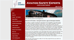 Desktop Screenshot of dviaviation.com